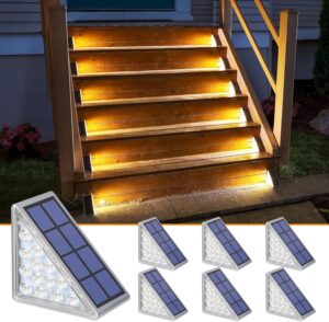 NIORSUN Solar Step Lights 6 Pack