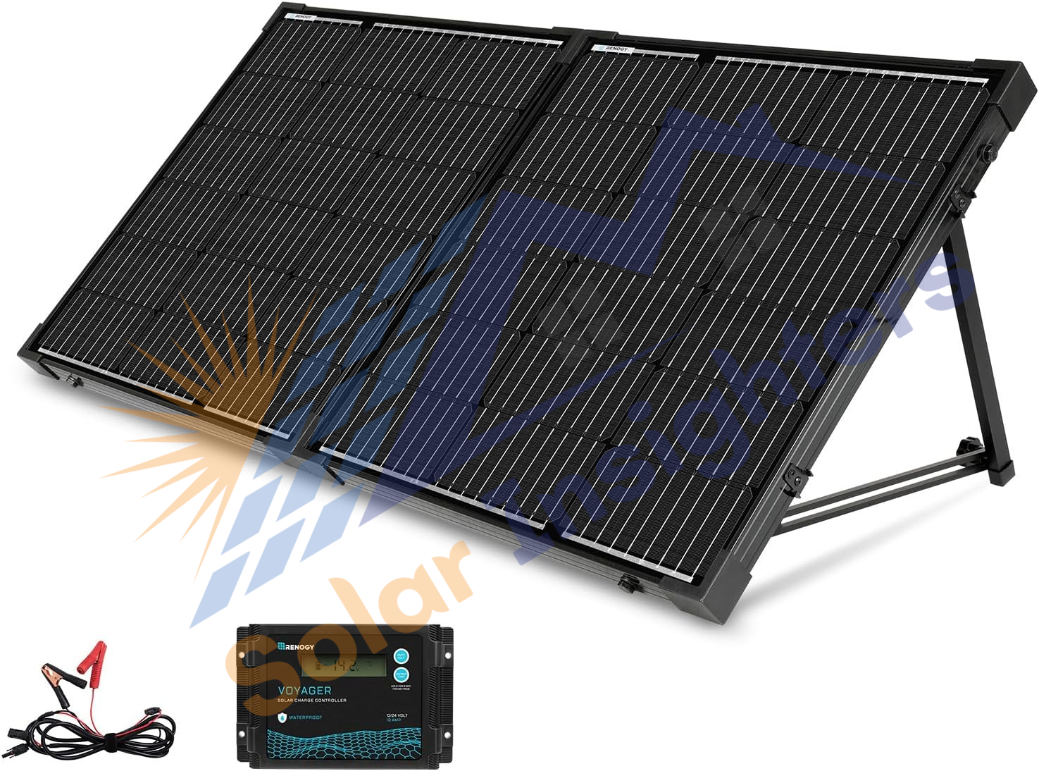 Renogy 100W RV Solar Panel Kit for Power Station
