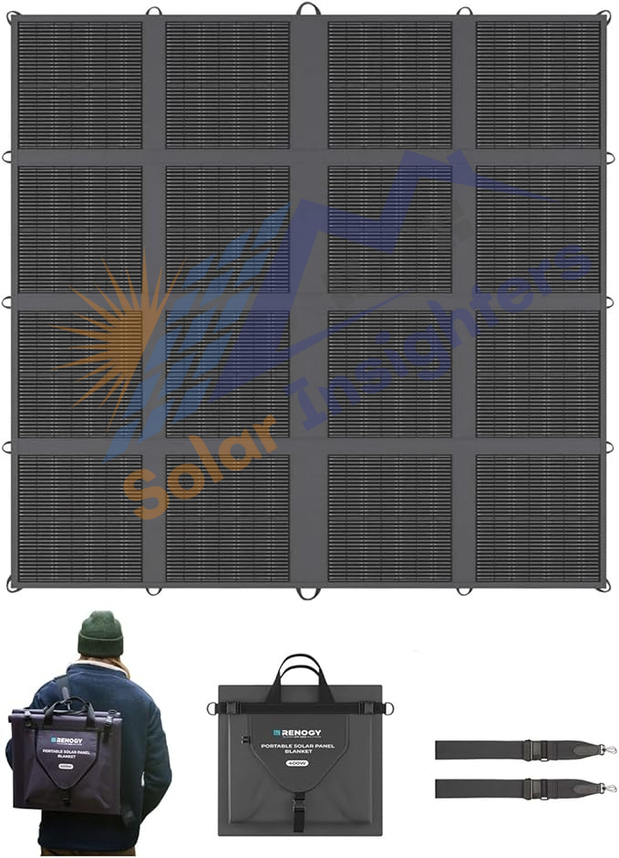 enogy 400W Portable Solar Panel Blanket
