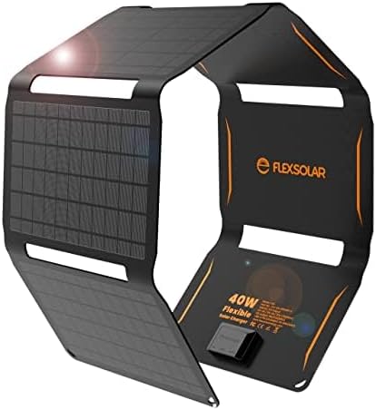 FlexSolar 40W Foldable Solar Panel