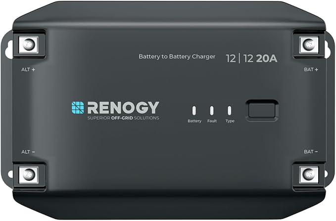 Renogy DC to DC Charger 12V 20A