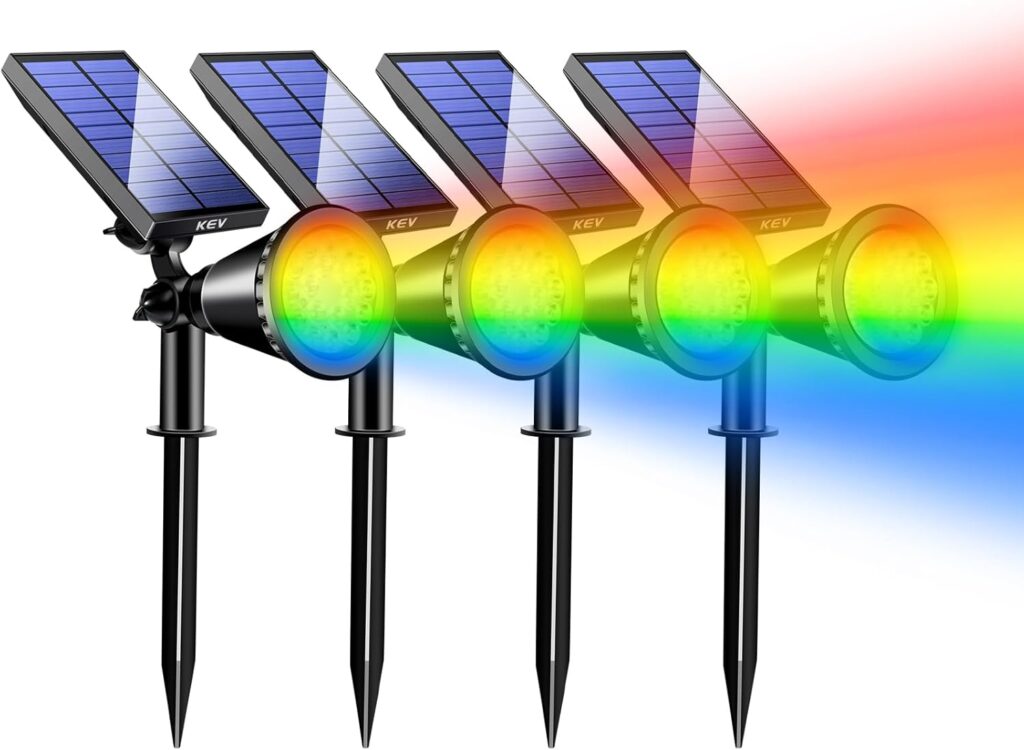 KEV Solar Spot Lights Outdoor