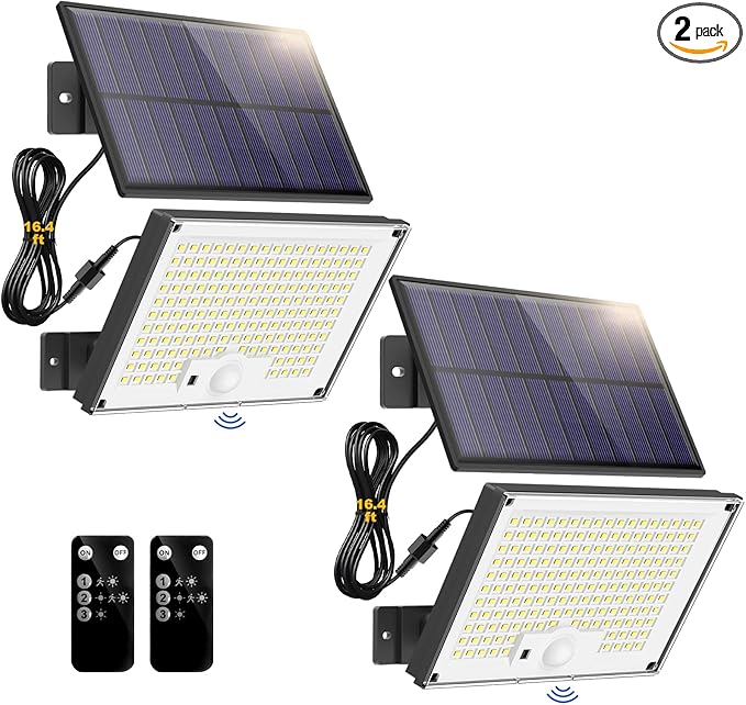 Gusicil Solar Lights for Outside