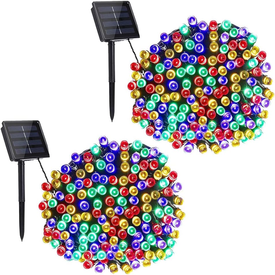 Toodour Solar Christmas Lights Outdoor