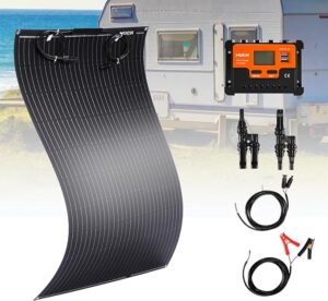 100W Semi-Flexible Solar Panel Kit