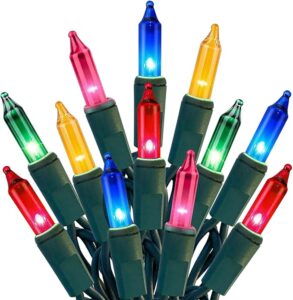 HISHINY Christmas Lights 100 Count