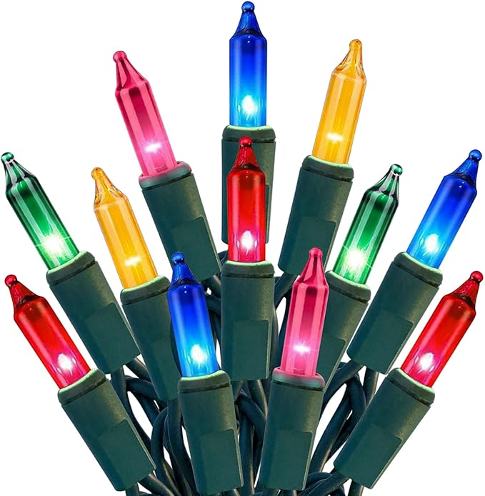 HISHINY Christmas Lights 100 Count