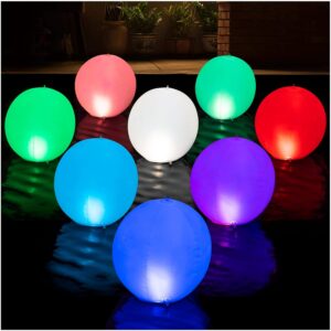 HAPIKAY Solar Floating Pool Lights