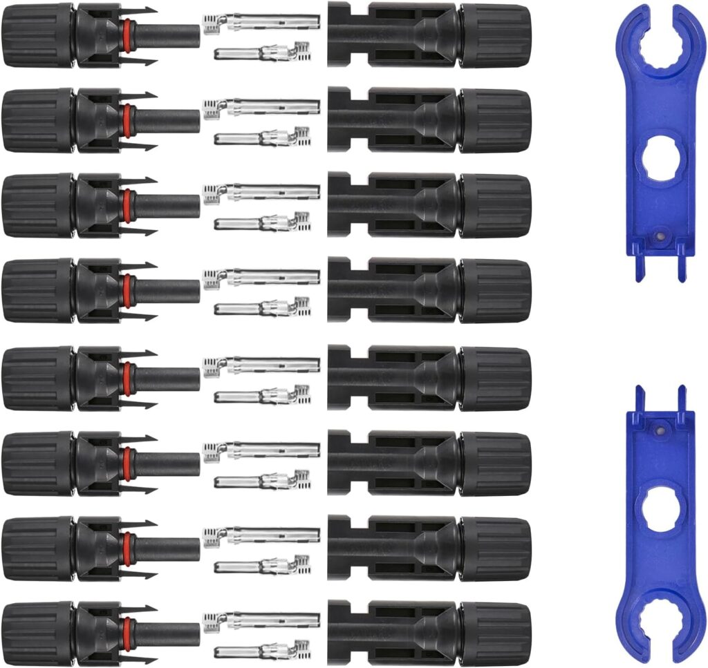 Usngsny 16 PCS Solar Panel Connectors