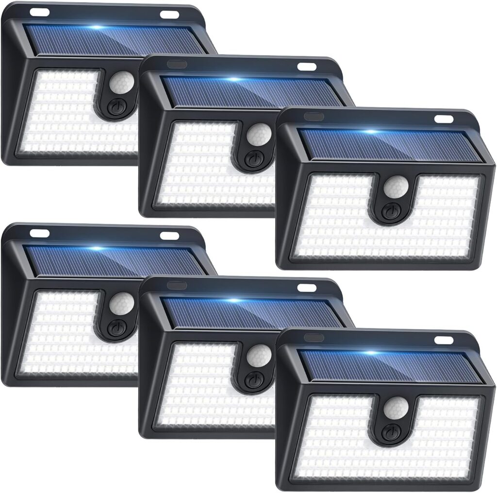 Solar Motion Sensor Outdoor Lights