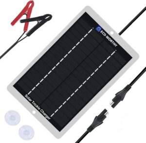 ECO-WORTHY Solar Battery Charger 12 Volt