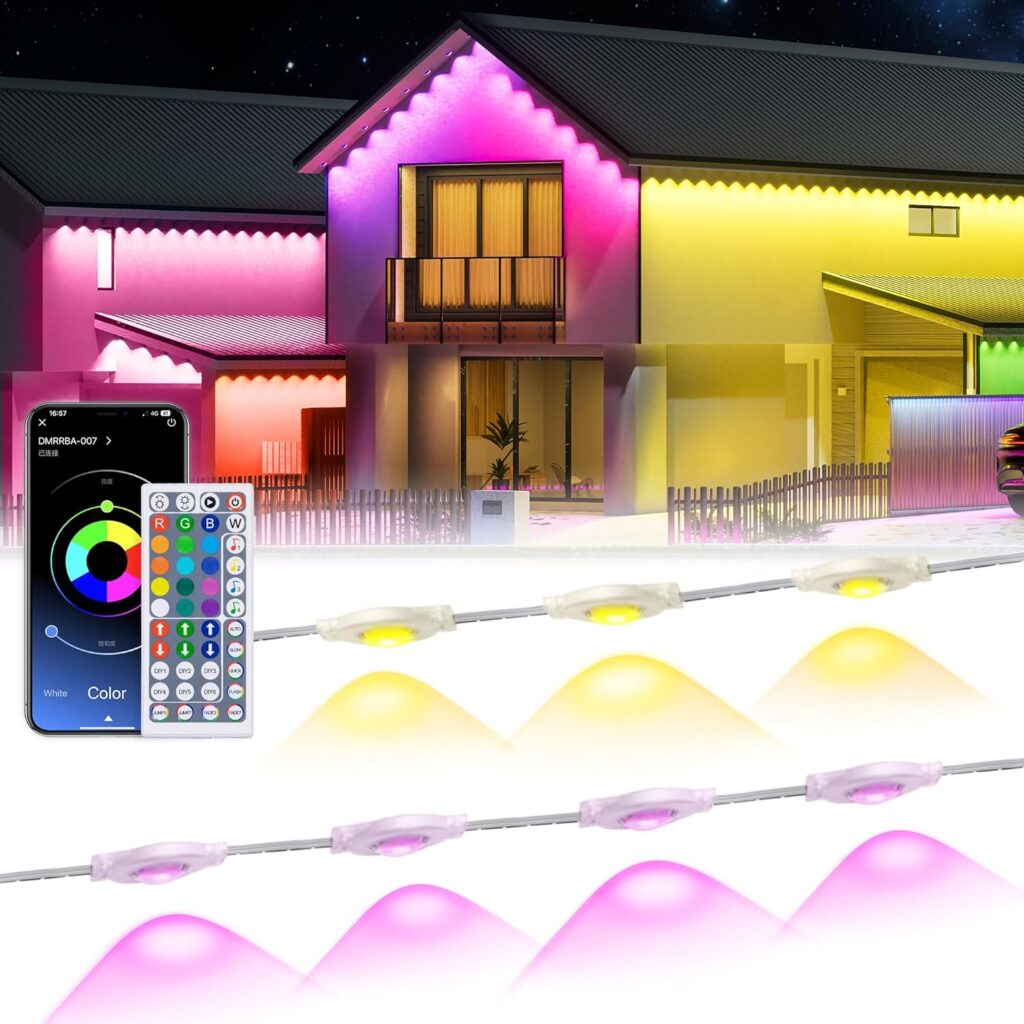 MuliVid 150Ft Permanent Outdoor Lights