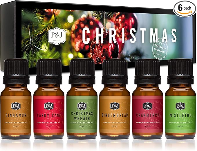 P&J Fragrance Oil Christmas Set