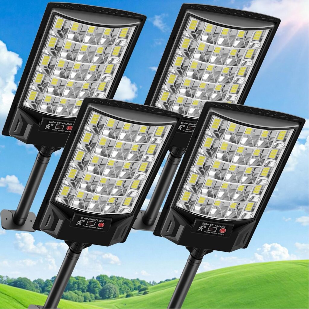 Aqraou Solar Street Lights Outdoor