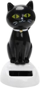 Solar Cat Toy Doll Dancing Cat Figure