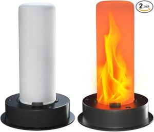 2 Pack Replacement Solar Light Tops