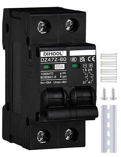 DIHOOL DC Circuit Breaker 20 Amp