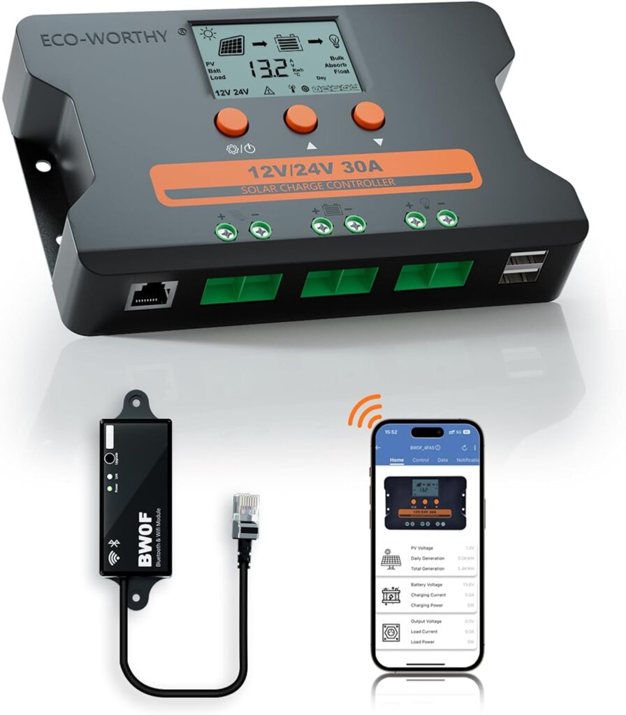 ECO-WORTHY Solar Charge Controller