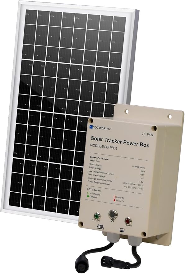 ECO-WORTHY Power Box for Solar Tracker