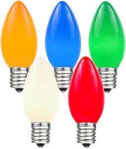Ceramic Outdoor Christmas Replacement Bulbs