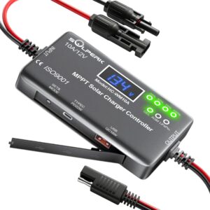 2V MPPT Solar Charge Controller with LCD Display