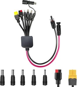 Solar Connector to DC 8mm Adapter Cable