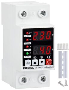 Smart Circuit Breaker with Adjustable Voltage Protection