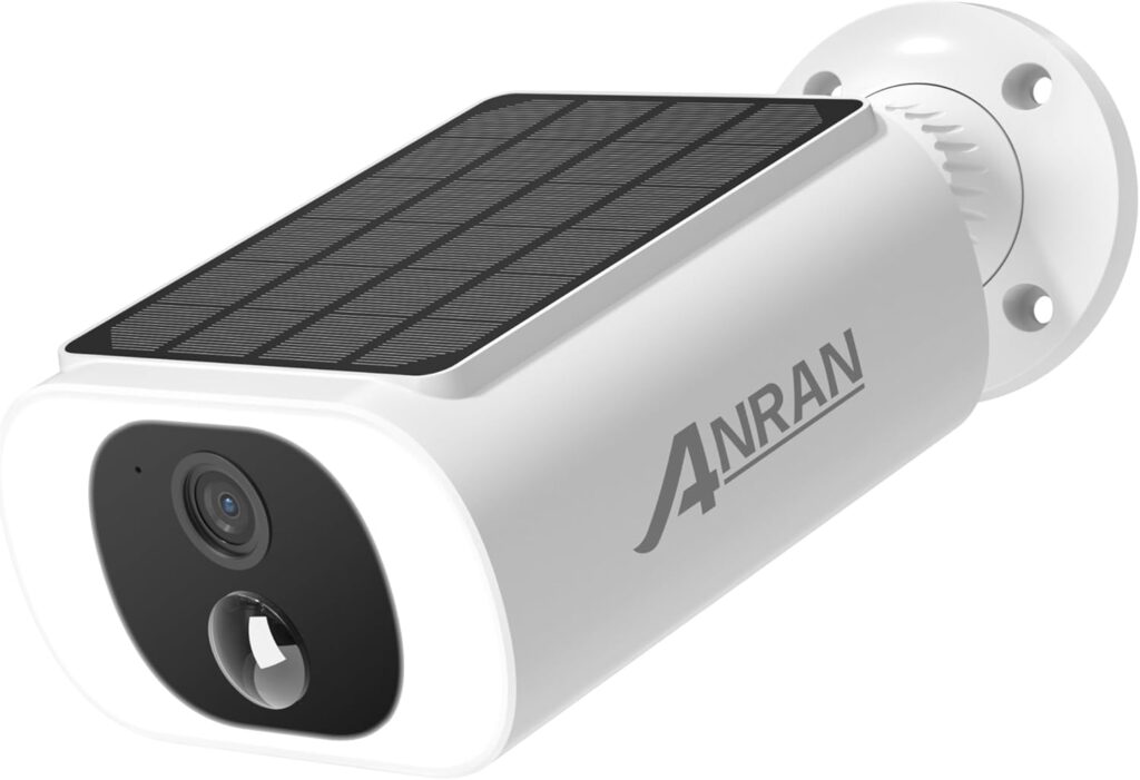 ANRAN 2K Solar Security Cameras Wireless Outdoor