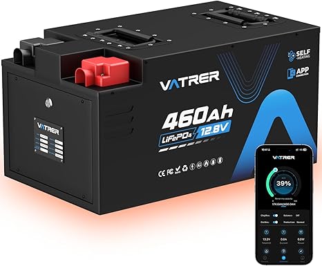 460Ah Self-Heating LiFePO4 RV Solar Battery