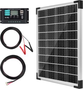 TBER Solar Panel Kit 20W 12V