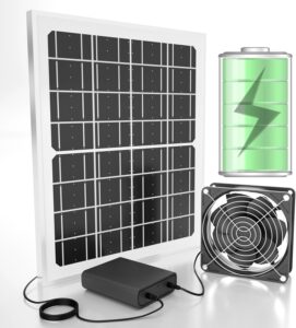 Chronoseek Solar Exhaust Vent Fan