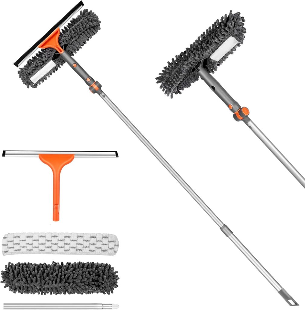 Chabatree Window Squeegee Solar Panel Cleaner