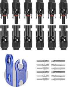 BougeRV 12 PCS Solar Connectors with Spanners