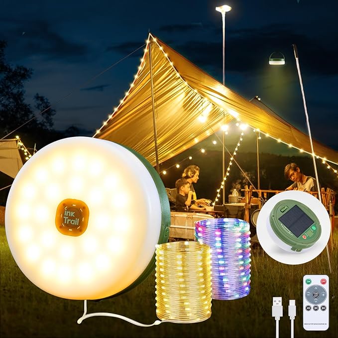 Solar Camping String Lights
