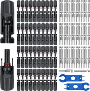 JUYLTOOL 80PCS Solar Connectors