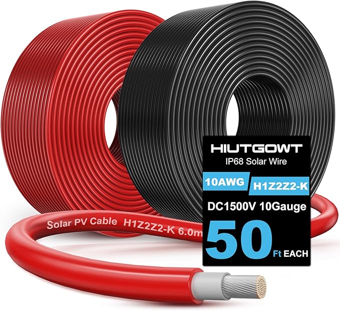 50Ft Solar Extension Cable