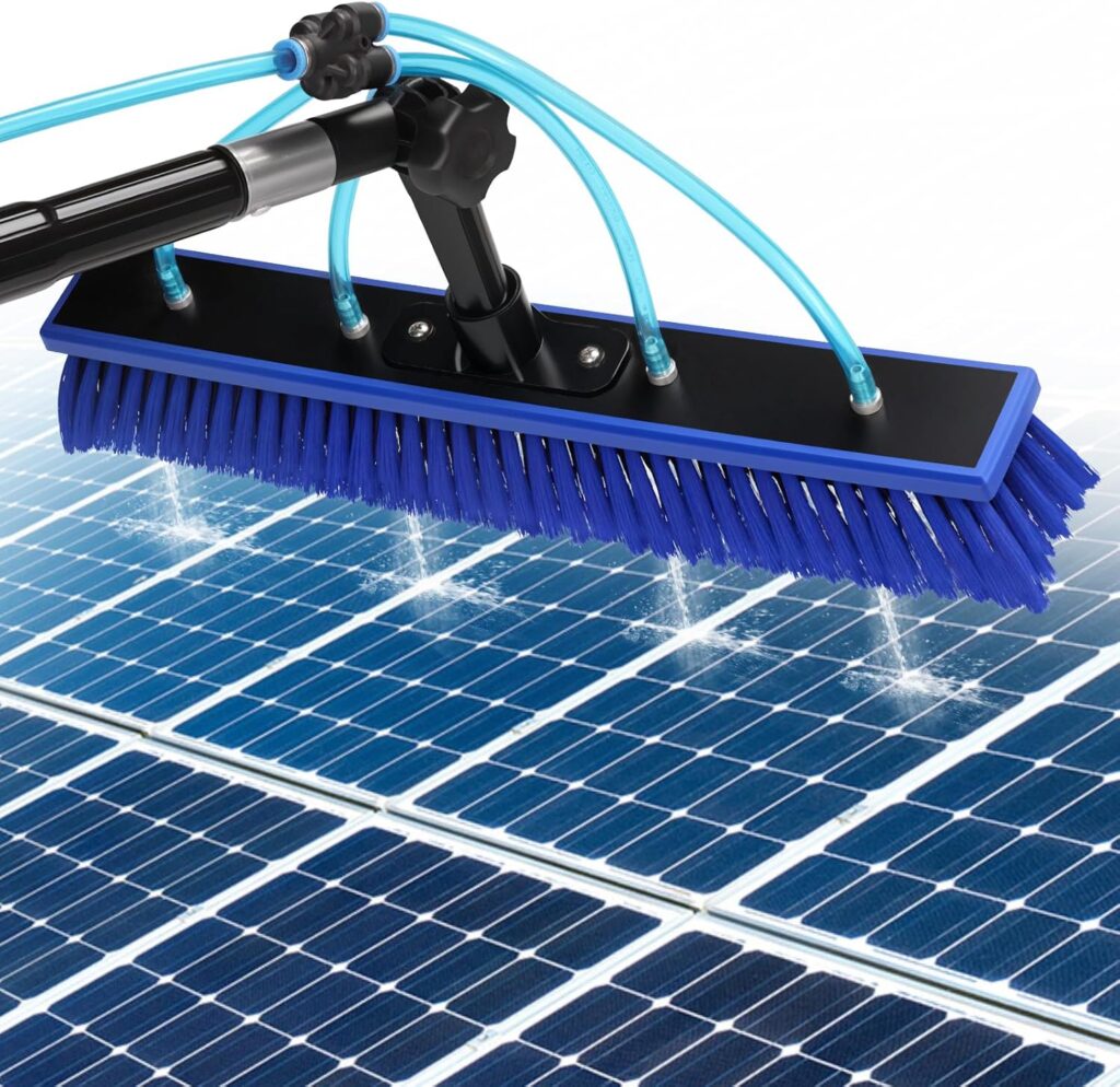 33 FT Length Adjustable Solar Panel Cleaning Brush