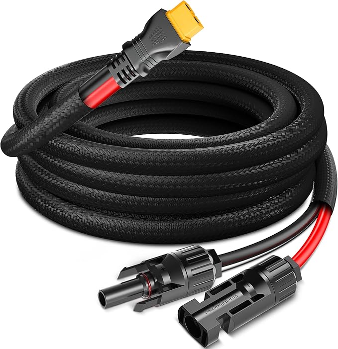 12AWG-10ft Advanced Solar to XT60 Charging Cable