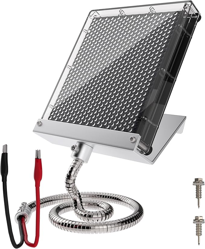 Solar Panel Battery Charger for Deer Feeder