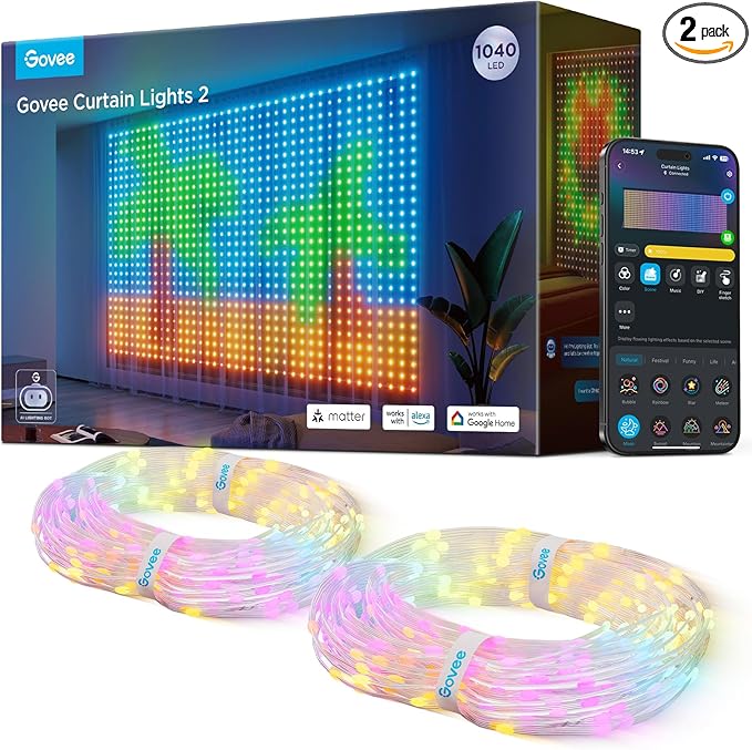 Govee Smart LED Curtain Light
