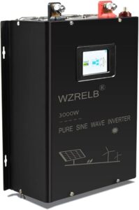 WZRELB 3000W Split Phase Pure Sine Wave Inverter