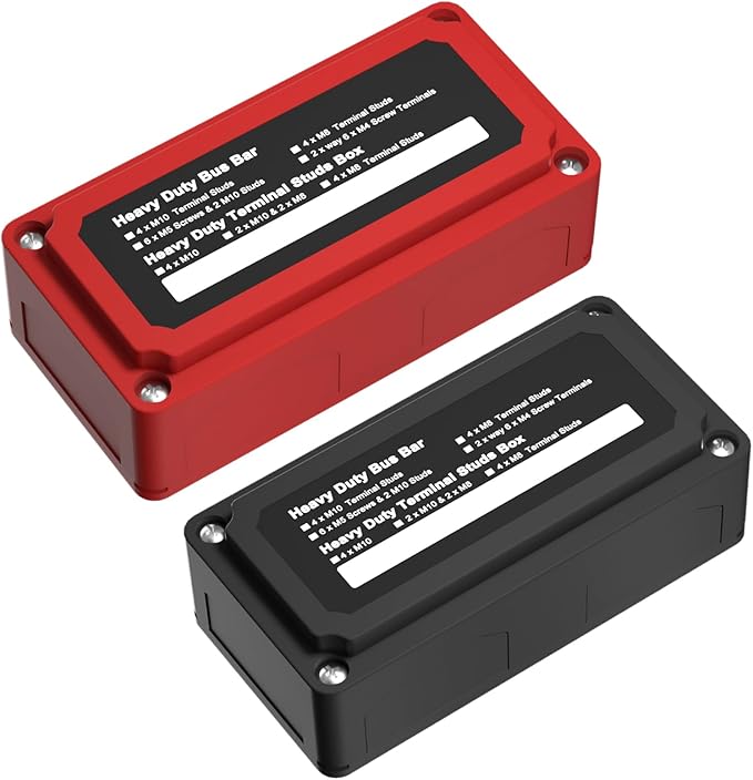 AMOMD 2pcs 300A Bus Power Distribution Block