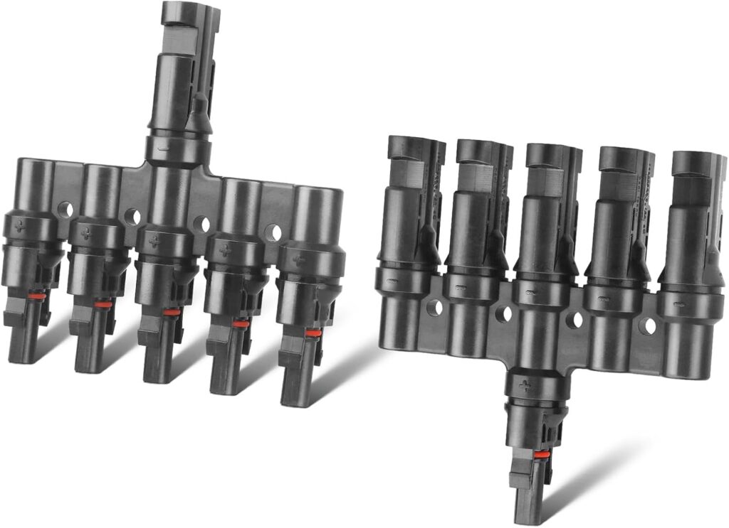 Solar Panel Connector 5 to 1 Solar Y Branch