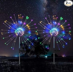 EPIC GADGET Solar Firework Garden Decorative Lights