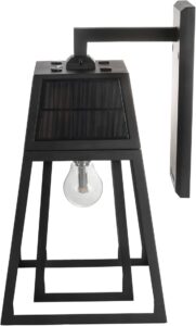 Gama Sonic Aria Solar Outdoor Wall Light