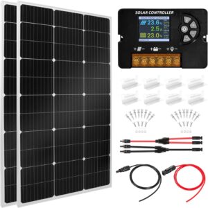 100W Monocrystalline Solar Panel Kit