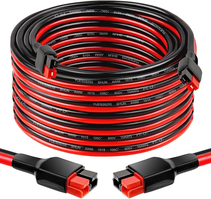 MOOKEERF 10AWG Anderson Extension Cable