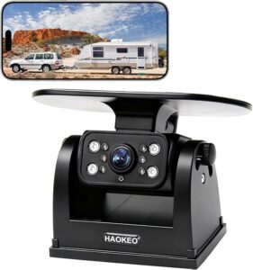 HAOKEO H10 WiFi Magnetic Solar Wireless Backup Camera