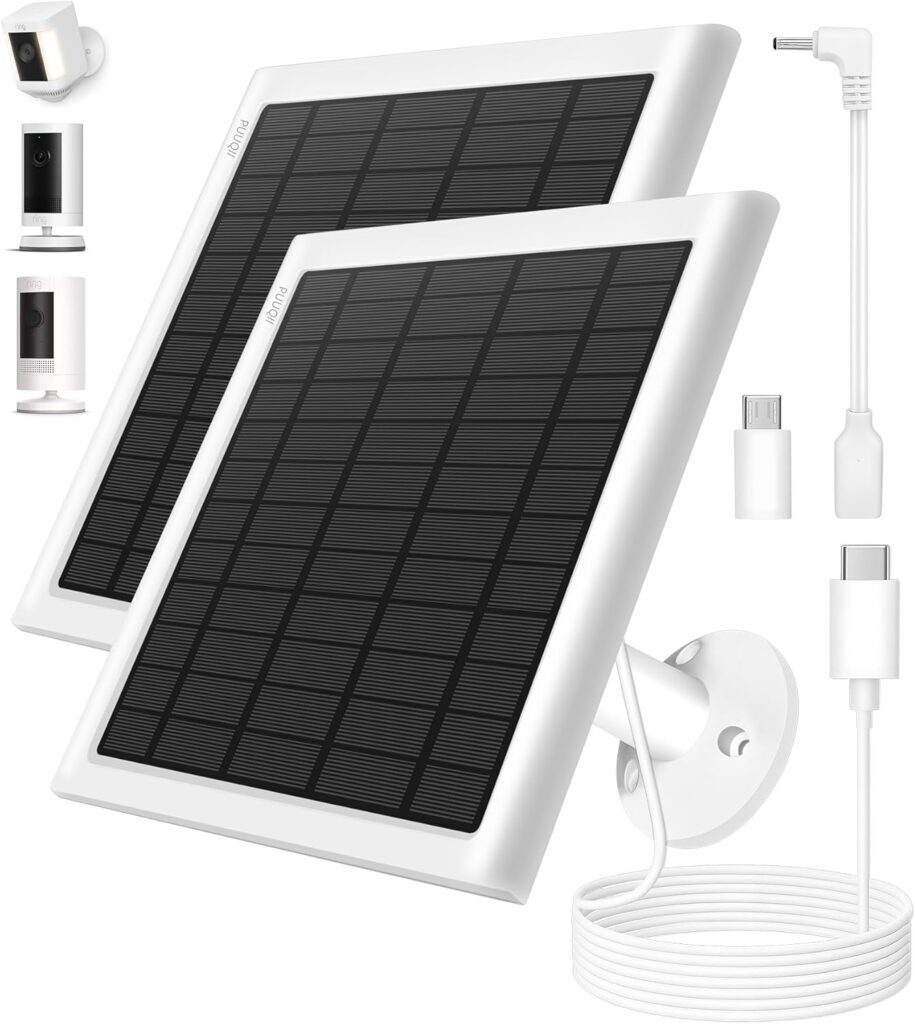 8W Solar Panel for Ring Camera