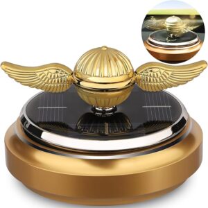 Golden Fidget Spinner Solar Energy Toy
